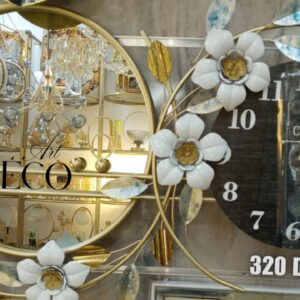 Montre et miroir Mural